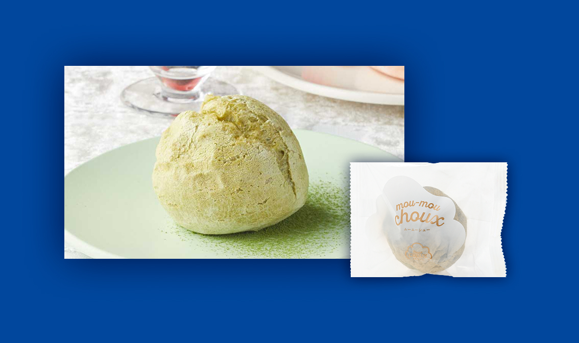 ムームーシュー moumou choux Matcha（抹茶）